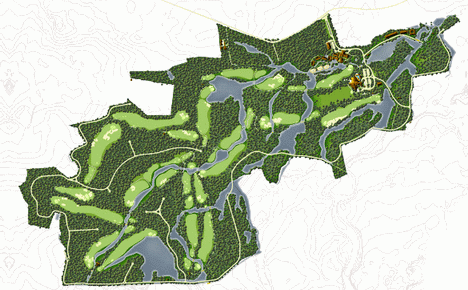 Kirimaya Golf & Resort Spa layout